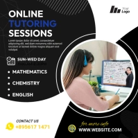 Online Learning Courses Ad Template Instagram Post