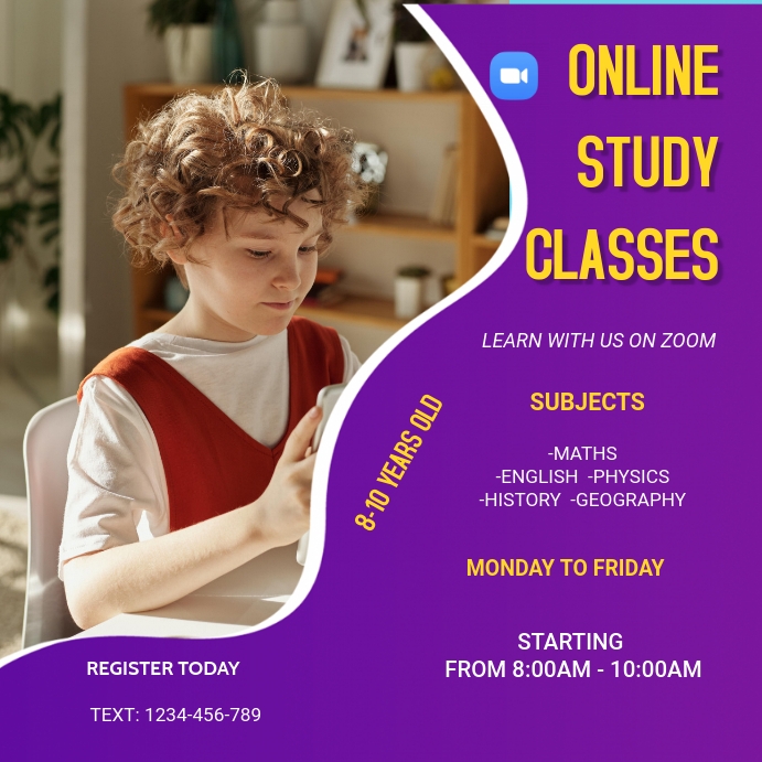 Online learning flyer Template | PosterMyWall