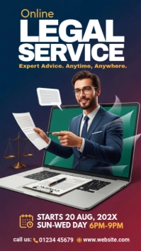 online legal services Instagram Story template