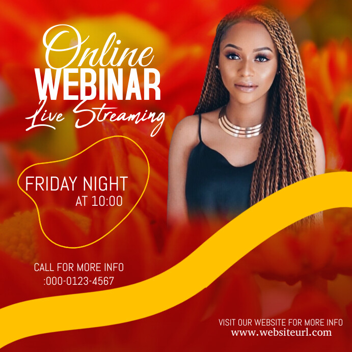 Online Live Session Post Template | PosterMyWall