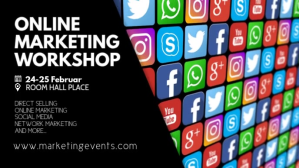 Sort Online Marketing Workshop Facebook Cover Video Template