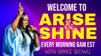 ONLINE MORNING DEVOTION Digital na Display (16:9) template