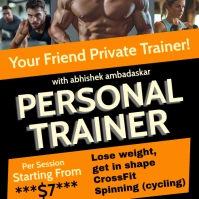 Online Personal Trainer Template Cuadrado (1:1)