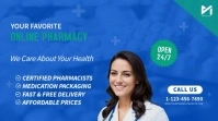 Online Pharmacy Video Ad Template Digital Display (16:9)