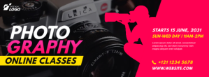 Online Photography Lessons template