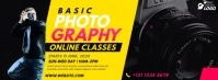 Online Photography Lessons Portada de Facebook template