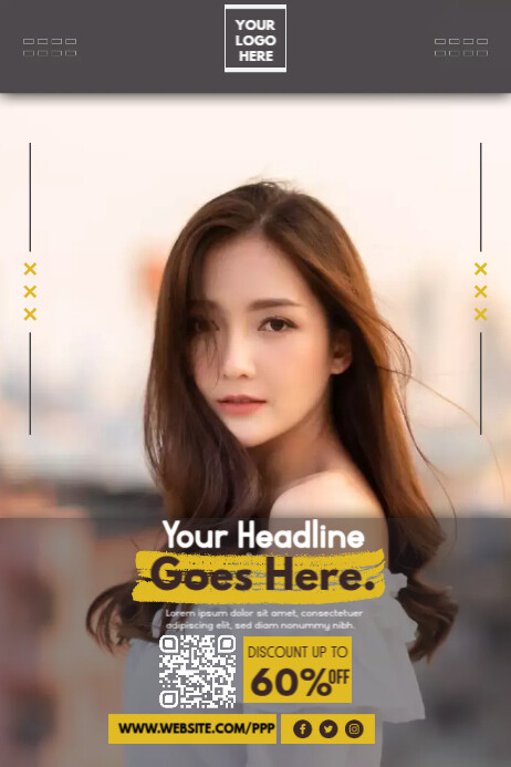 Poster Any Model Online Poster Model ads Template | PosterMyWall