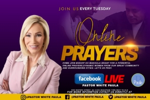 ONLINE PRAYER Label template
