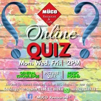 Online Quiz Square (1:1) template