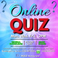 Online Quiz Square (1:1) template