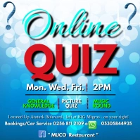 Online Quiz Quadrat (1:1) template