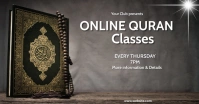 Online quran classes, islamic, event,retail Facebook Shared Image template