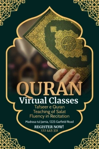 Online Quran classes, Quran Iphosta template