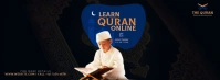 Online QURAN Learning Facebook Cover Image template