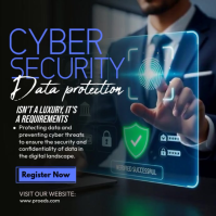 Online Safety Data Protection Instagram-opslag template