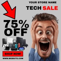 ONLINE SALE AD TEMPLATE Square (1:1)