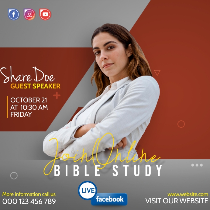 ONLINE SESSION Template | PosterMyWall