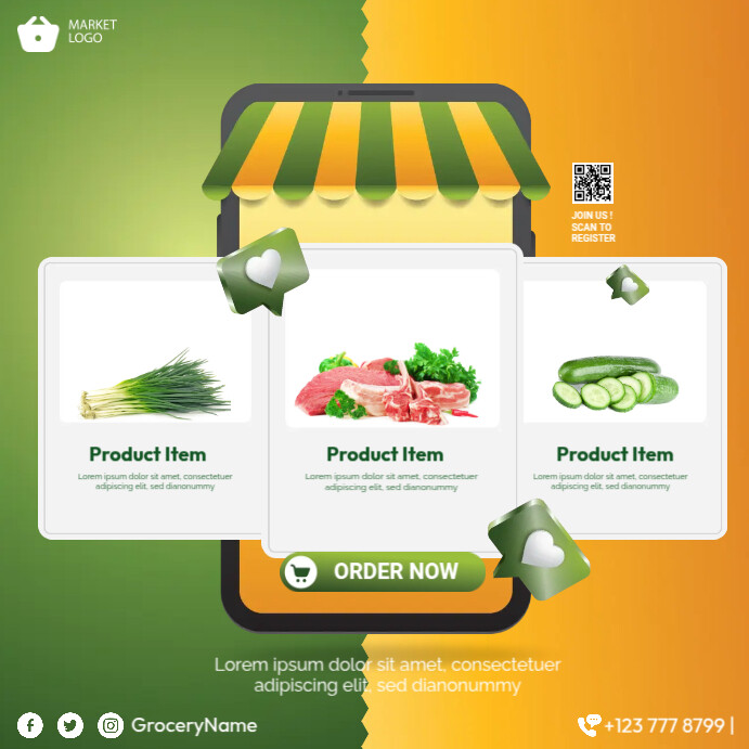 Online Shopping Ads Template | PosterMyWall