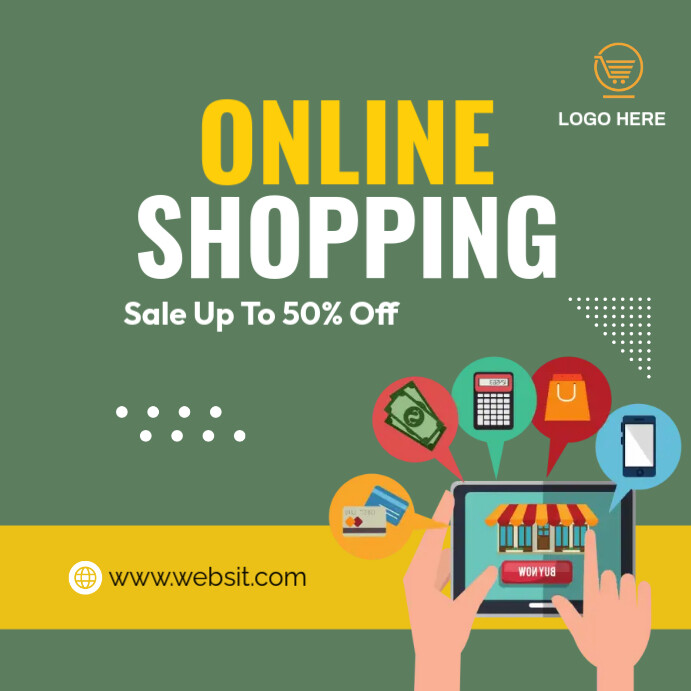 ONLINE SHOPPING TEMPLATES PosterMyWall