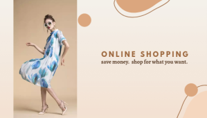 White Online Shopping Templates Blog Header