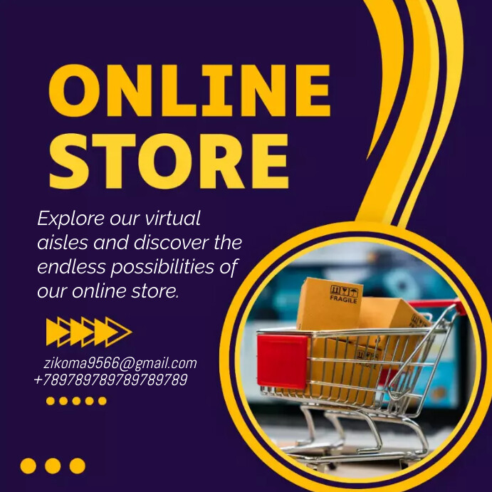 online store Template | PosterMyWall