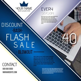 oNLINE STORES STORE SHOP SALES EVENT advert Template | PosterMyWall