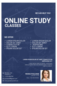 230 Tutor Flyer Customizable Design Templates Postermywall