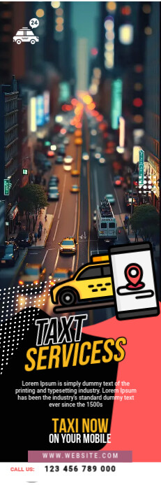 Taxis Ad Online Taxi Services Ad Template | PosterMyWall