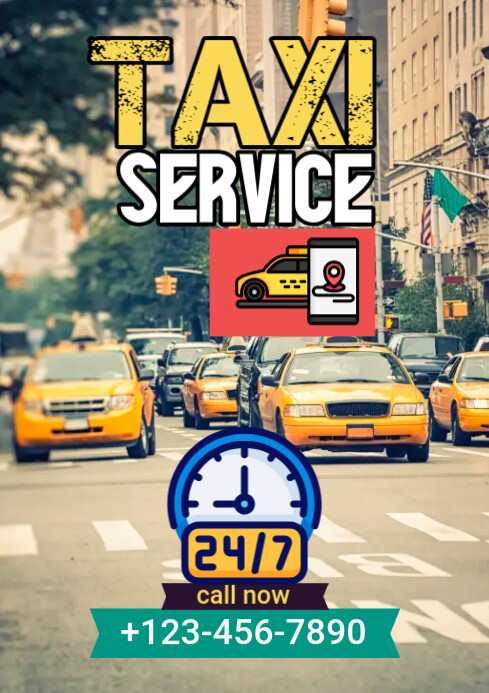 Taxis Ad Online Taxi Services Ad Template | PosterMyWall