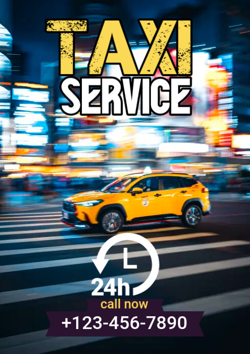 Taxis Ad Online Taxi Services Ad Template | PosterMyWall