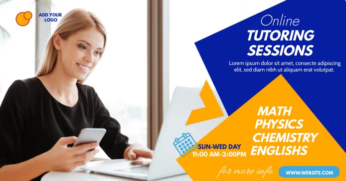 Adds For Tutorial Online Tutor Ad Template | PosterMyWall