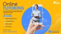 Online Tutor Advert Twitter Post template