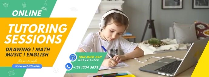 Tutor Copy Copy of Online Tutor Service Ad Template | PosterMyWall