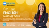 online tutor zoom class blog header post template
