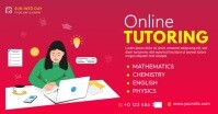 Online Tutoring Facebook Shared Image Isithombe Esabiwe ku-Facebook template