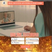Tutoring Session Example Online Tutoring Sessions Template | PosterMyWall