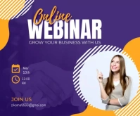 online webinar Средний прямоугольник template