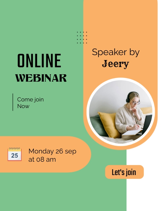 online webinar flyer template PosterMyWall online webinar flyer template PosterMyWall