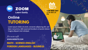 Blue Online Tutoring 博客标题 Template
