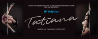 ONLYFANS SELF PROMOTIONAL DESIGN TEMPLATE Twitch Profile Banner