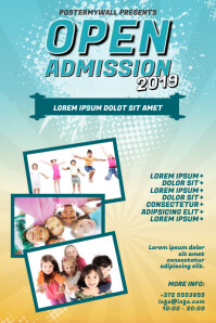 Open Admission School Flyer Template | PosterMyWall