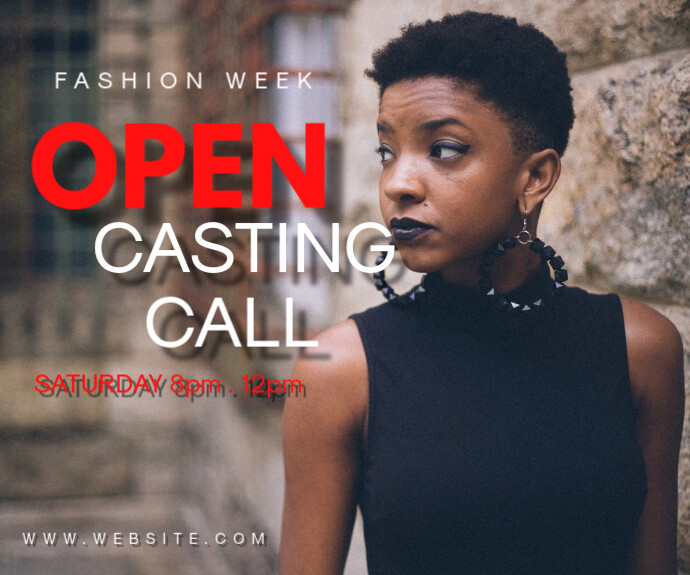 open casting call Template | PosterMyWall