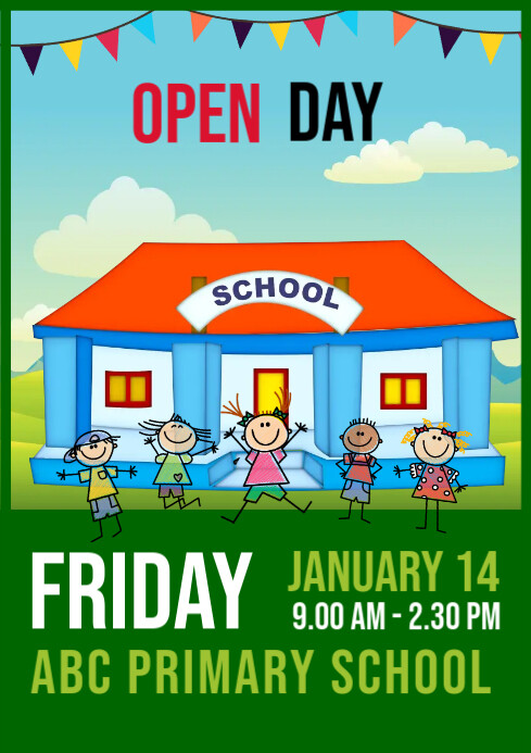 Copy of Open day | PosterMyWall