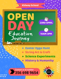 Grade R Open Day Poster School Template | PosterMyWall