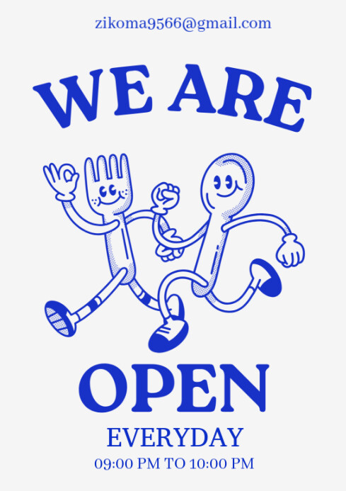 Copy of Open | PosterMyWall