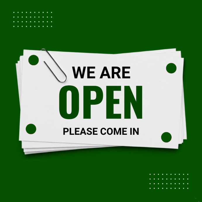 Copy of Open | PosterMyWall