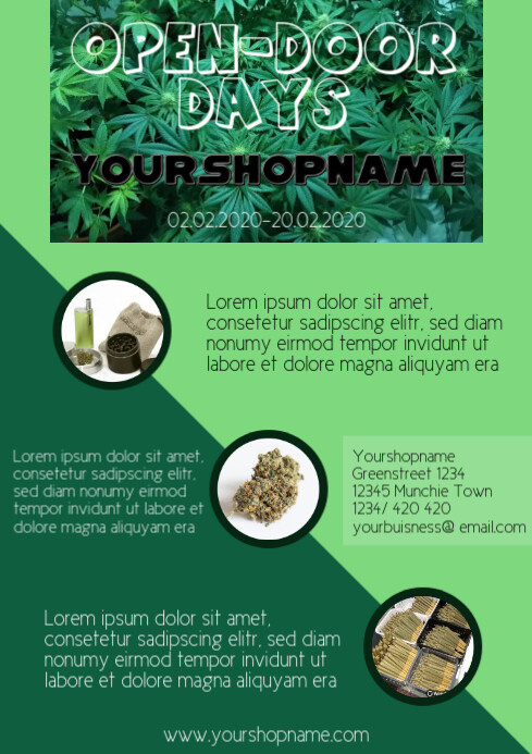 e Der Offenen Tur Flyer Vorlage Apotheke C Vorlage Postermywall