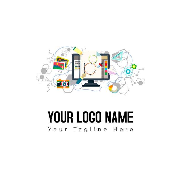 Open Educational Resources Material Didàctic Teaching Logo Ilogo template