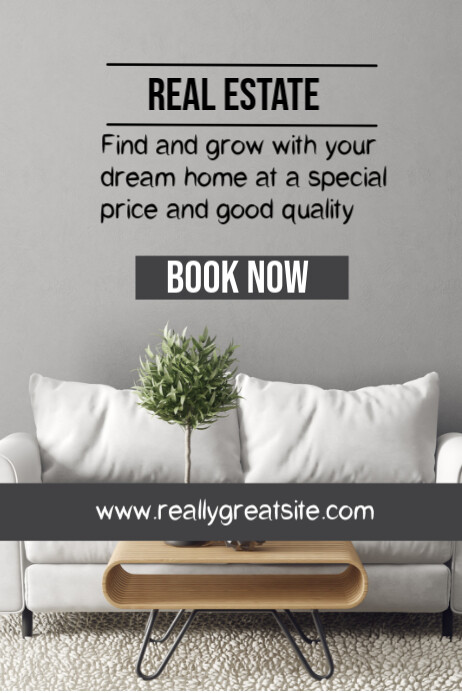 Open House  For Sale Flyer  Property Listing Poster template