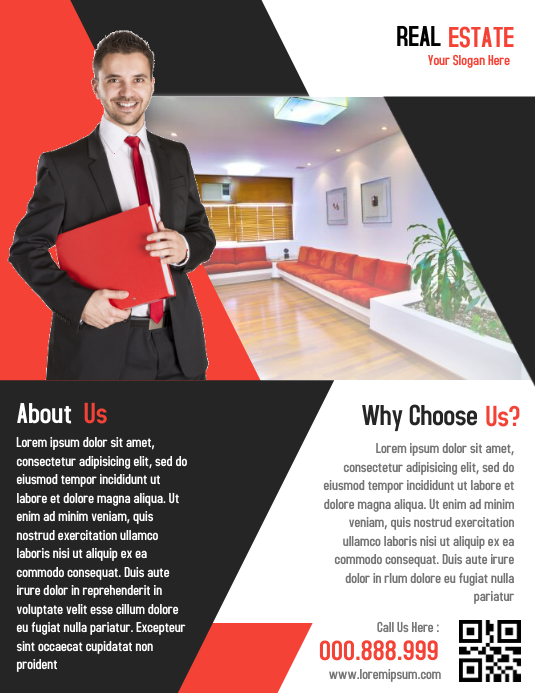 Open House Property Flyer Real Estate Poster Template | PosterMyWall